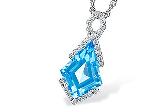 C328-11094: NECK 2.40 BLUE TOPAZ 2.53 TGW