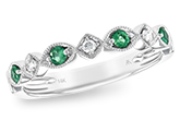 D239-98448: LDS WED RG .15 EMERALD .21 TGW