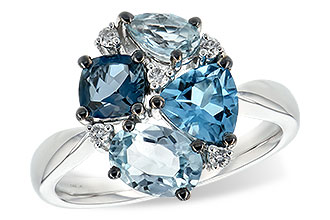 D244-46548: LDS RG 2.57 BLUE TOPAZ 2.65 TGW