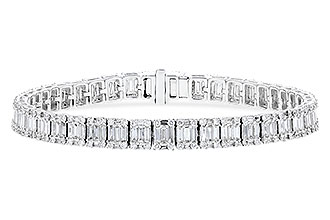 D329-02057: BRACELET 2.72 TW BAGUETTES 4.10 TW