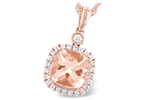 F241-74775: NECK 1.09 MORGANITE 1.26 TGW (7MM MORG)