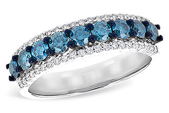 F328-16621: LDS DIA RG .80 TW BLUE DIAS 1.00 TW