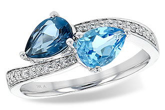 K245-42957: LDS RG 1.52 BLUE TOPAZ 1.66 TGW