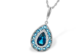 L245-40248: NECK 2.55 TW BLUE TOPAZ 2.65 TGW