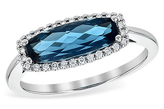 L245-41166: LDS RG 1.79 LONDON BLUE TOPAZ 1.90 TGW