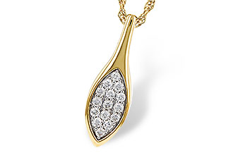 M329-97539: NECKLACE .20 TW